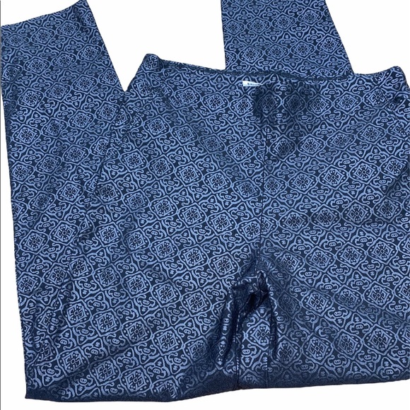 Habitat size small black jacquard pants - Picture 1 of 4